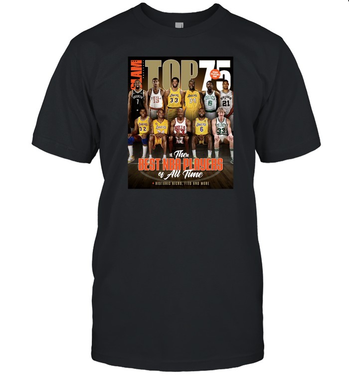 Nba Top 75 Players 2021 Hoodie Sweatshirt Classic Men's T-shirt