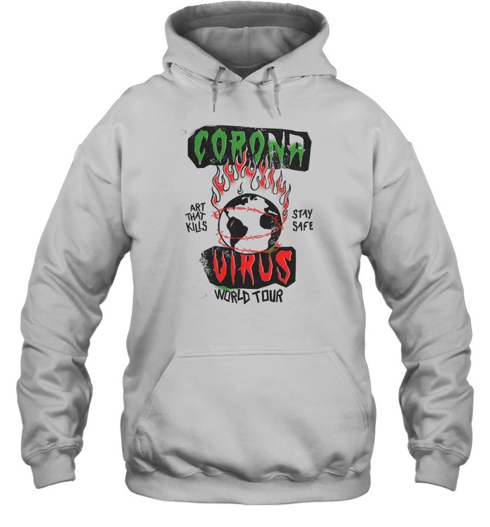 Gallery Dept Atk Corona Virus World Tour T Unisex Hoodie