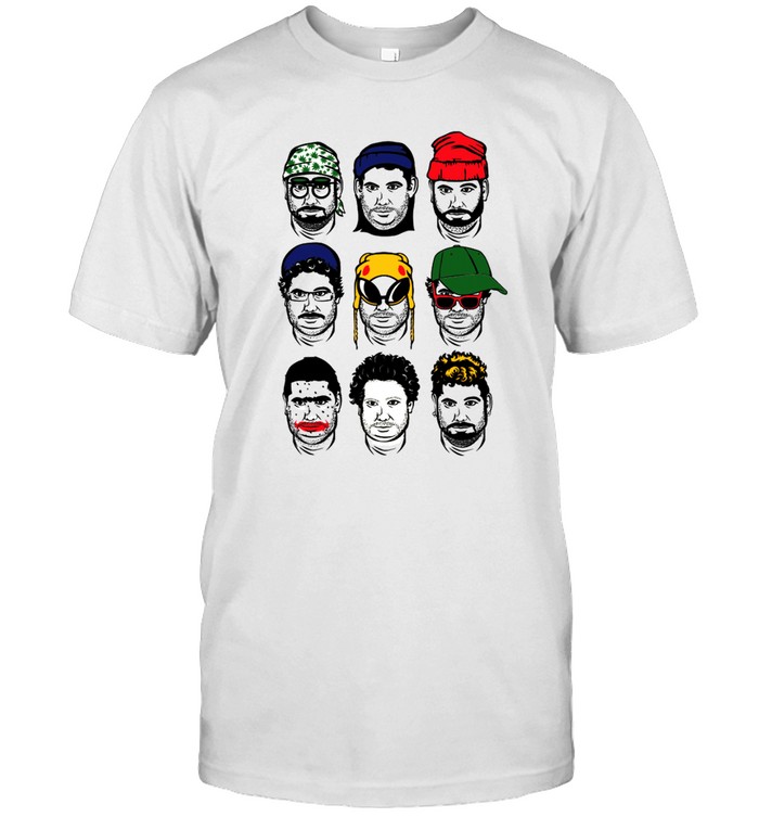 H3 Podcast The Many Faces T Classic Men's T-shirt