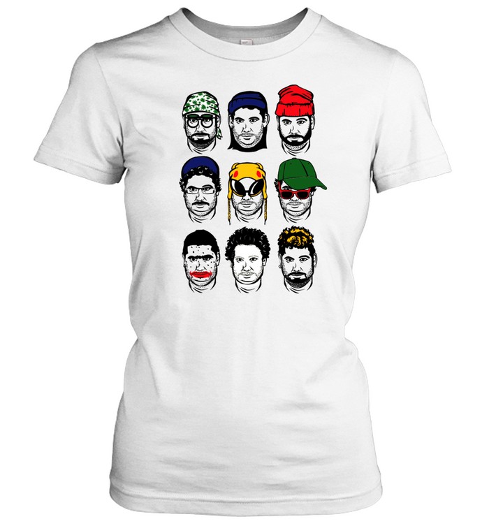 H3 Podcast The Many Faces T Classic Women's T-shirt