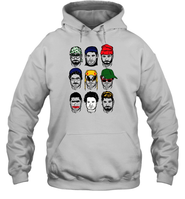 H3 Podcast The Many Faces T Unisex Hoodie