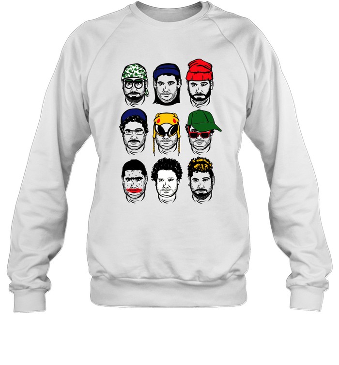 H3 Podcast The Many Faces T Unisex Sweatshirt