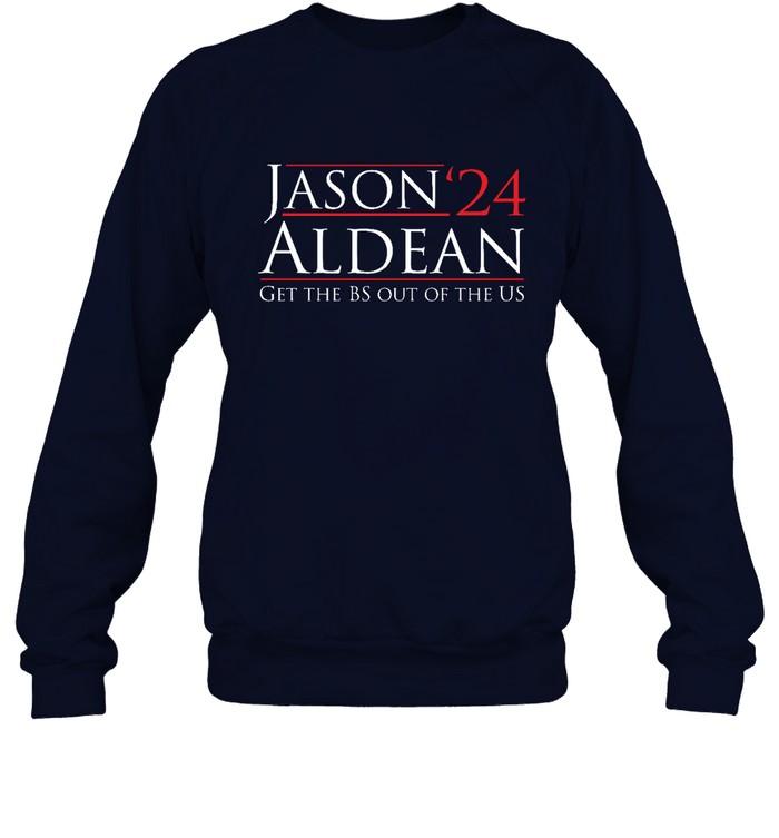 Jason Aldean 2024 Navy T Unisex Sweatshirt