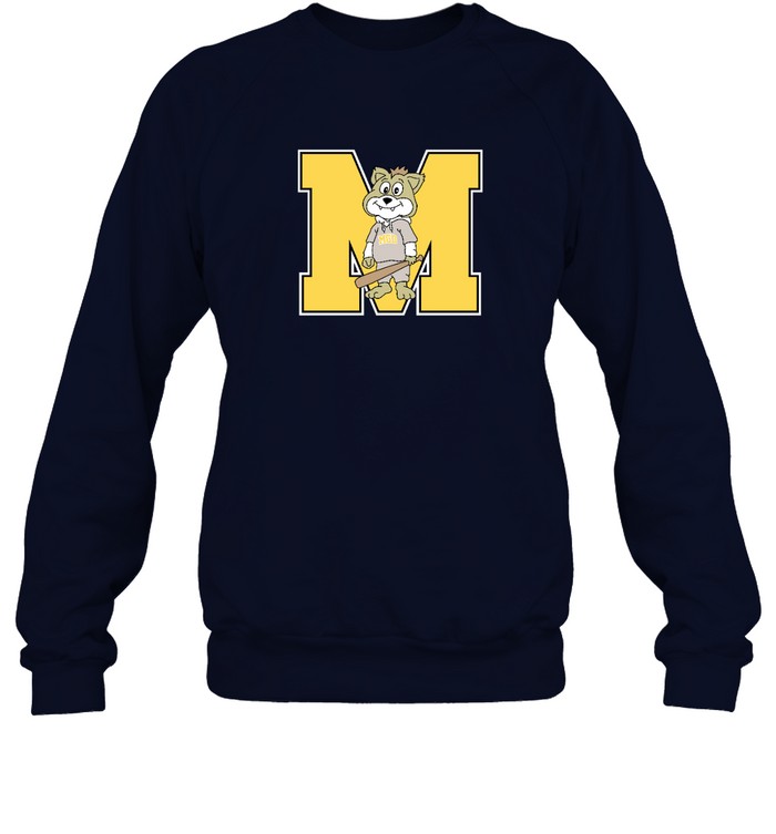 Jimmy M Logo Hoodie Navy Unisex Sweatshirt