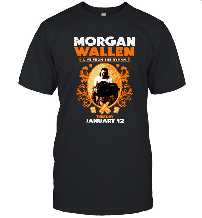 Morgan Wallen Dark Grey Ryman Event Tee Classic Men's T-shirt