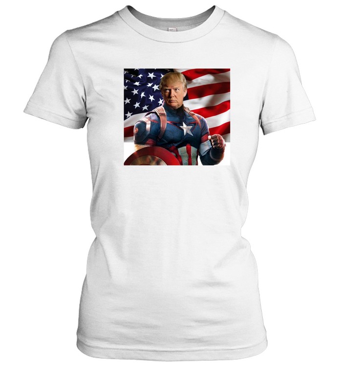 Trump Captain America Classic Women's T-shirt