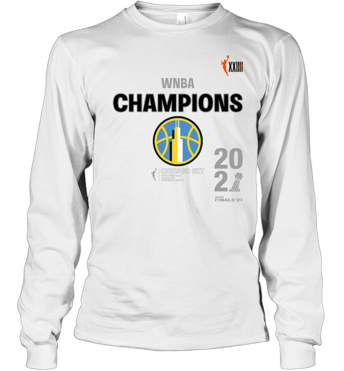 Wnba Finals Mvp 2021 Chicago Sky Championship Long Sleeved T-shirt