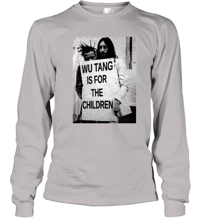 Wu Tang Is For The Children T Long Sleeved T-shirt