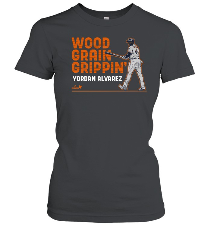 Yordan Alvarez Wood Grain Grippin' Classic Women's T-shirt