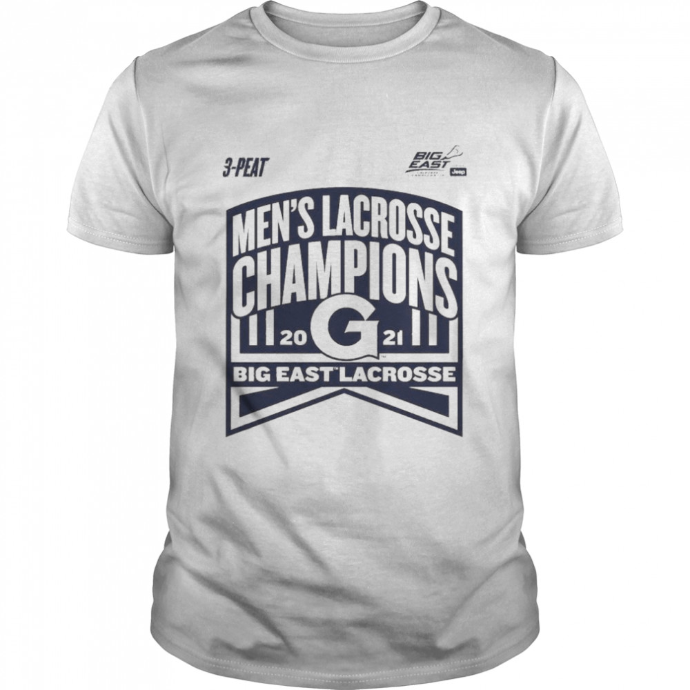 Fanatics Branded Georgetown Hoyas 2021 Big East Men’s Lacrosse Champions T- Classic Men's T-shirt