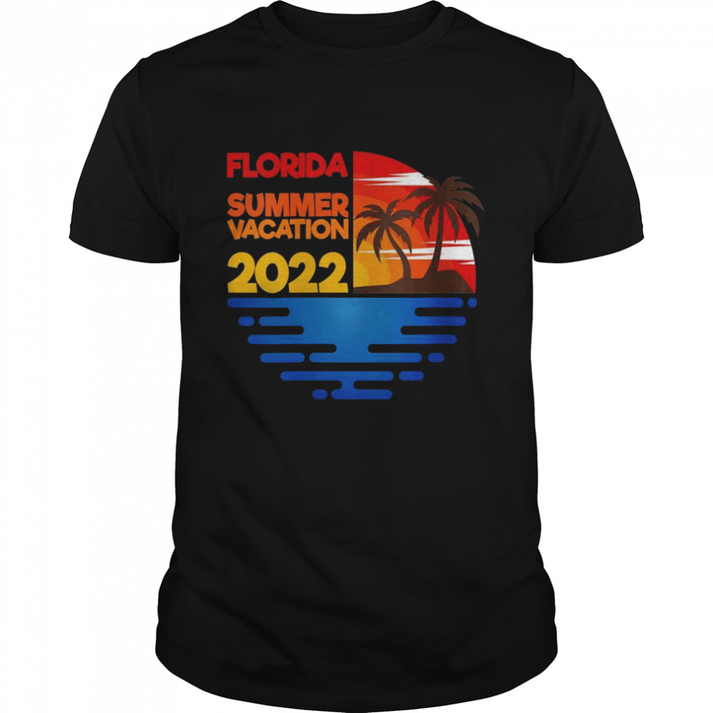 Florida Summer Vacation 2022 Matchig Group Design Shirt