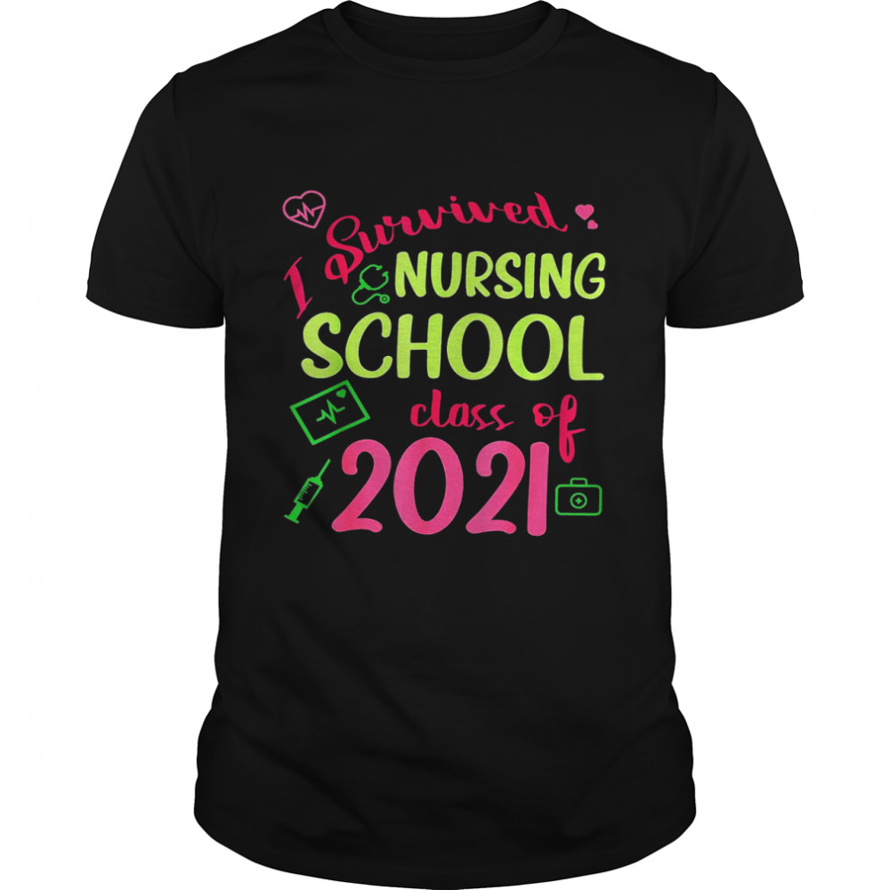 I Survived Nursing School Classic Men's T-shirt