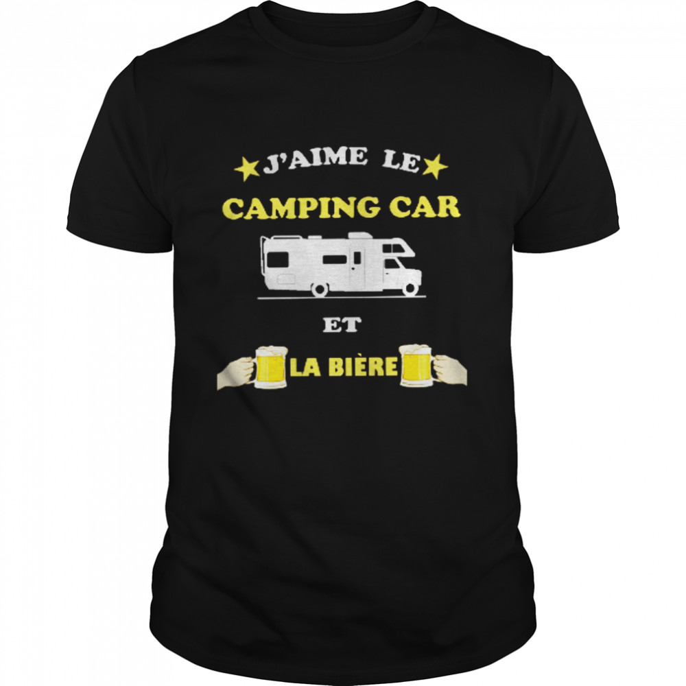 J’aime le camping car et la biere shirt Classic Men's T-shirt