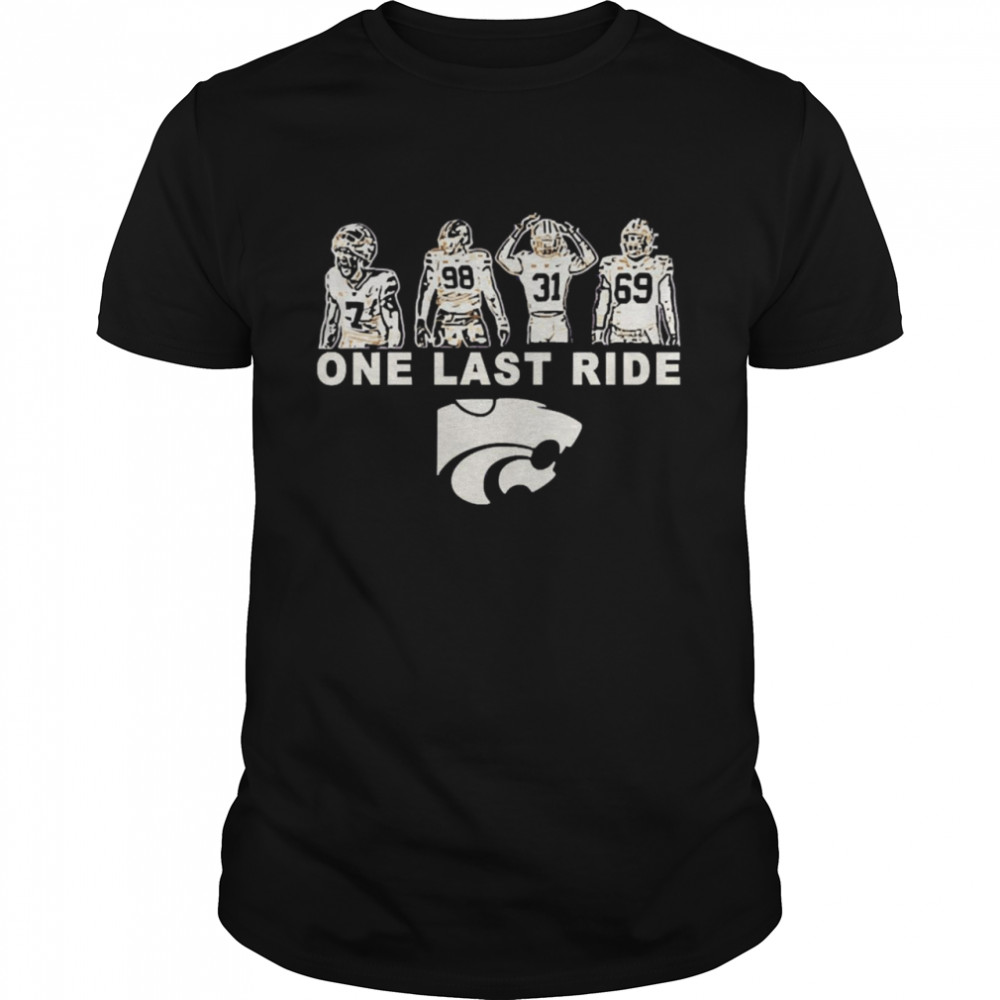 K-State Football One Last Ride  Classic Men's T-shirt