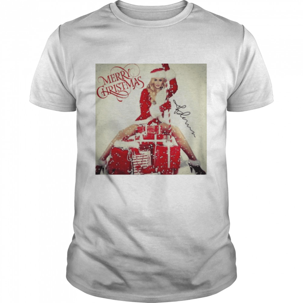 Madonna Signature Merry Christmas shirt Classic Men's T-shirt