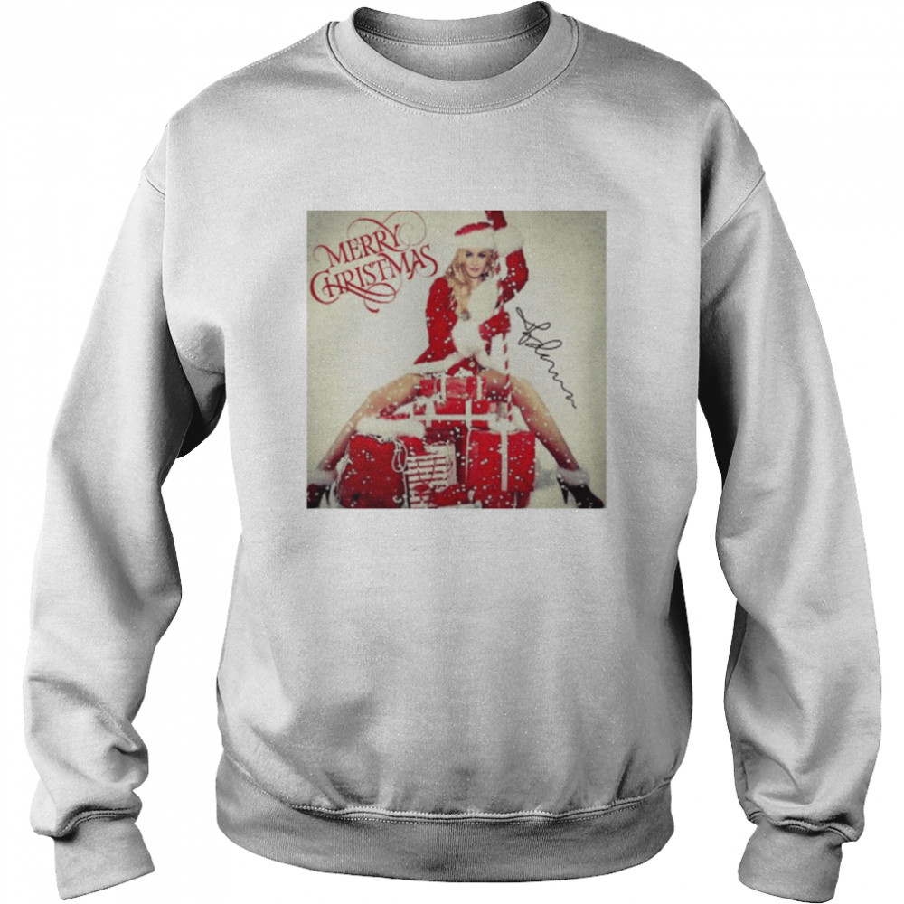 Madonna Signature Merry Christmas shirt Unisex Sweatshirt