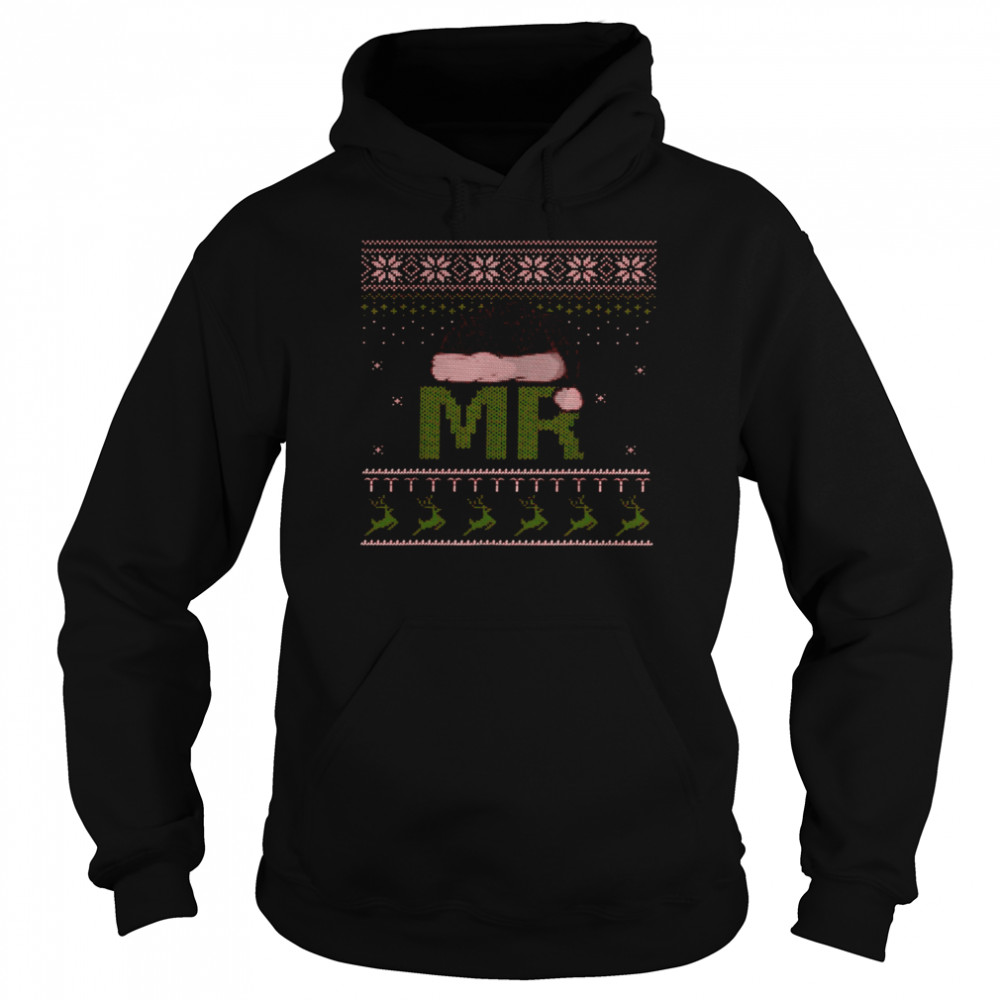 Mr Santa shirt Mrs christmas shirt Unisex Hoodie