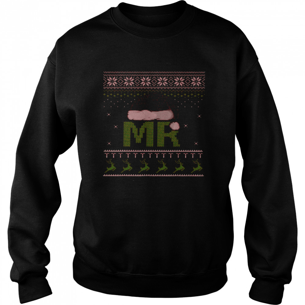 Mr Santa shirt Mrs christmas shirt Unisex Sweatshirt