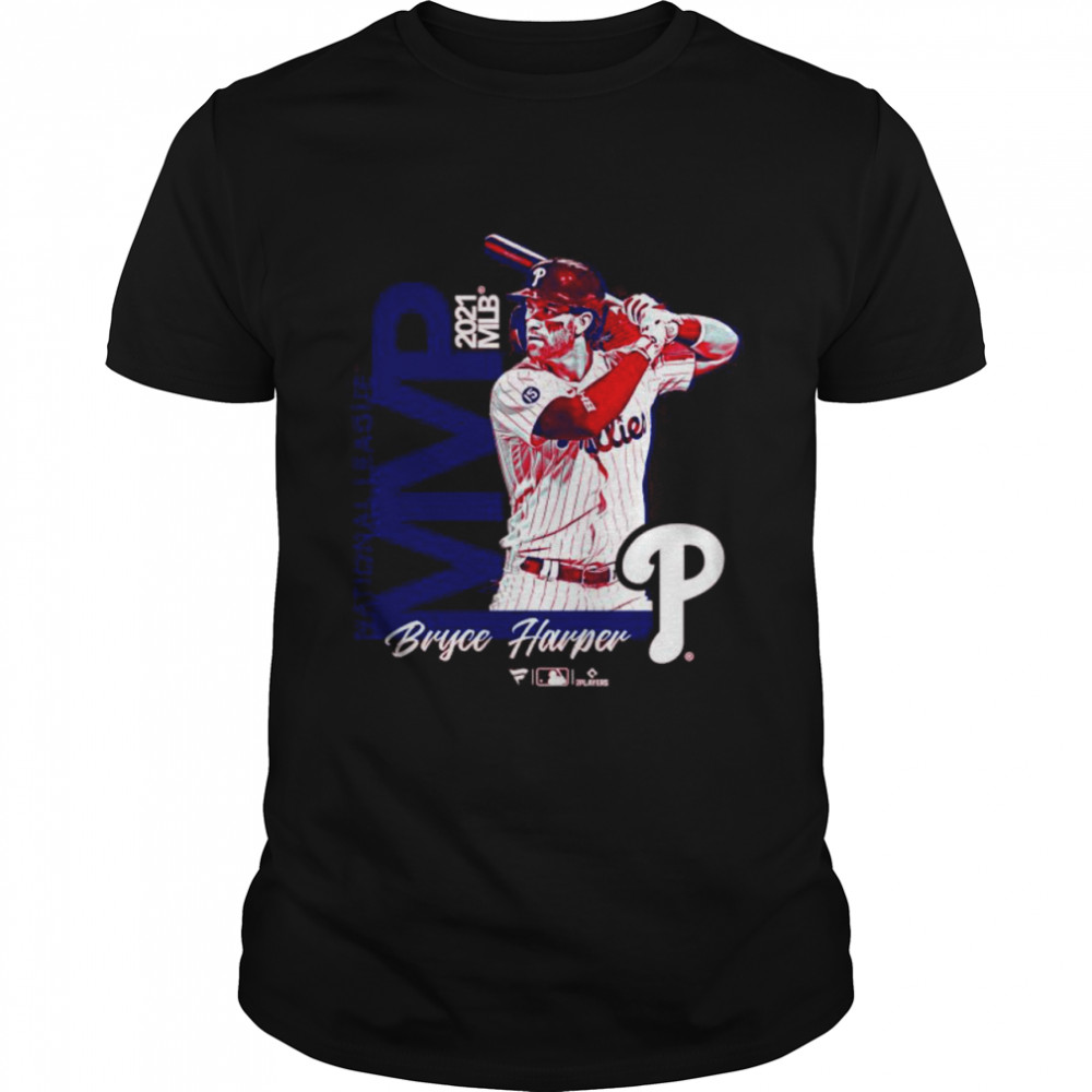 Philadelphia Phillies Bryce Harper Fanatics Branded Red 2021 NL MVP  Classic Men's T-shirt