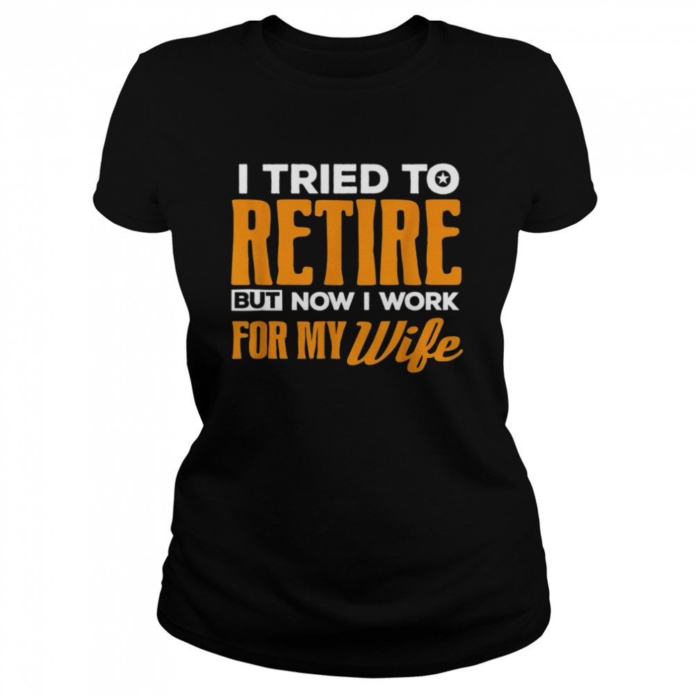 Retired 2022 Husband Wife Retirement Classic Women's T-shirt