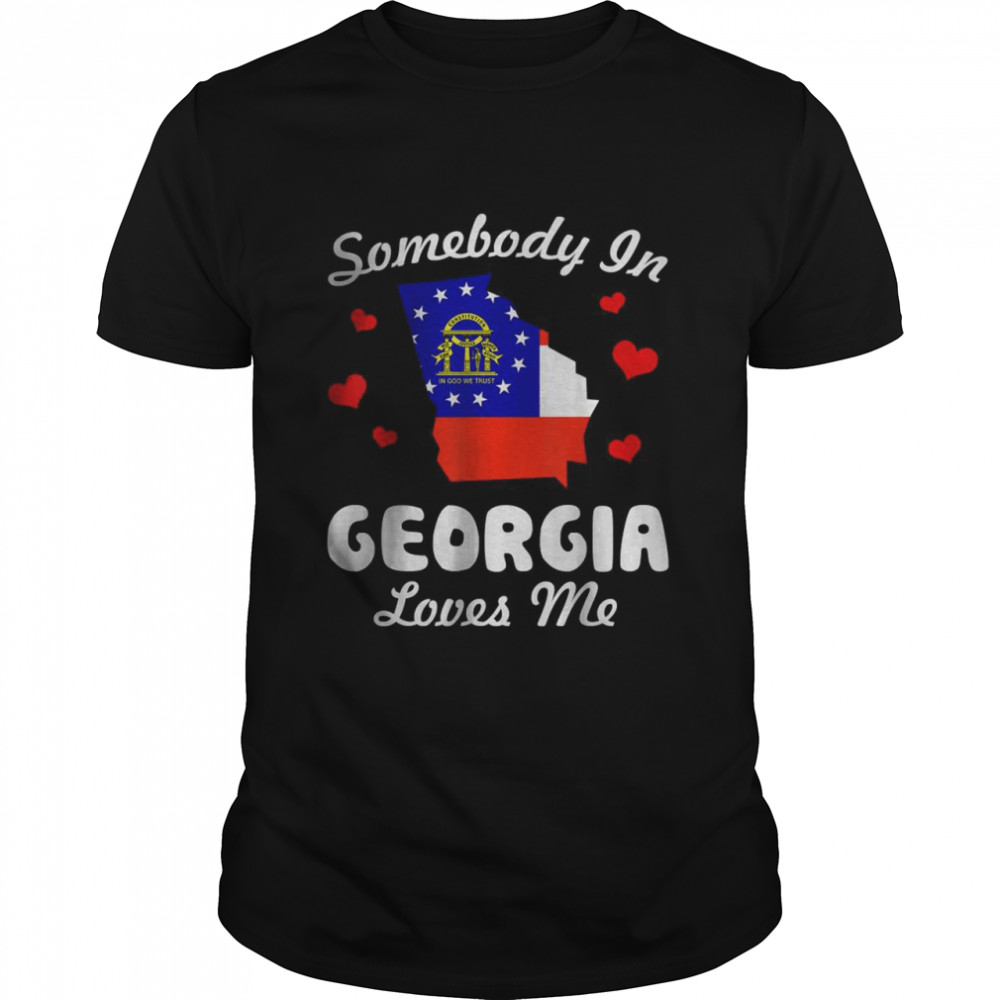 Somebody In Georgia Loves Me T- Classic Men's T-shirt