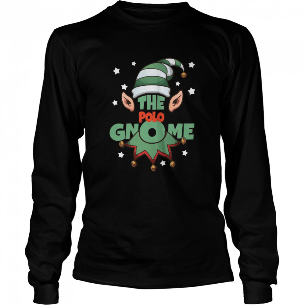 The Polo Gnome Christmas Pajama Family Matching Long Sleeved T-shirt