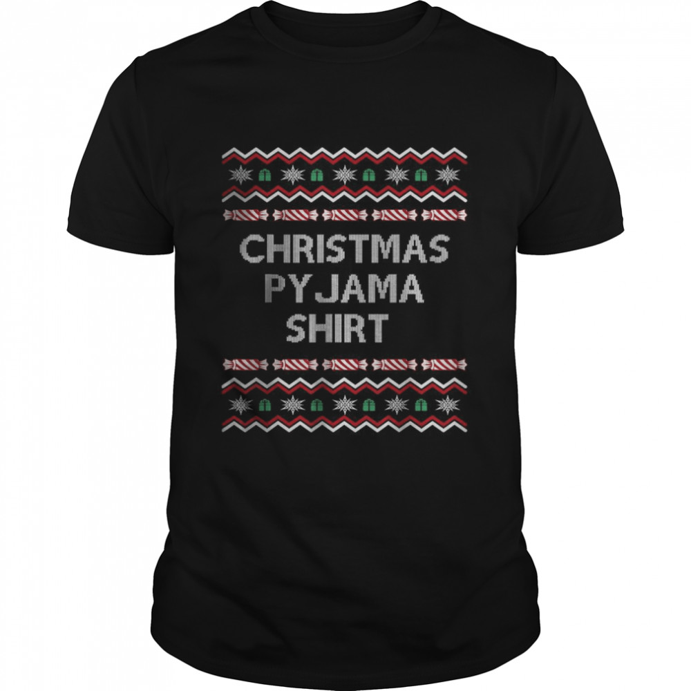 This Is My Christmas Pyjama Ugly Sweater Xmas T- Classic Men's T-shirt