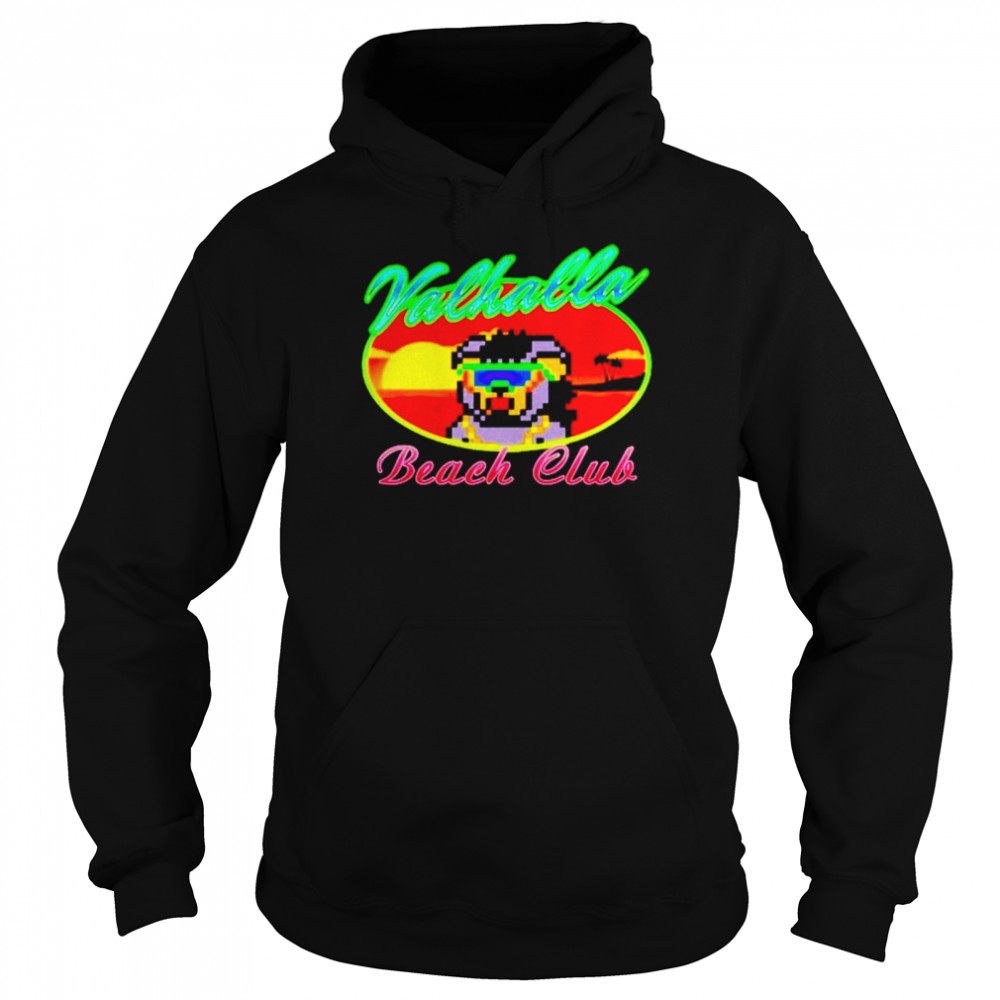 Valhalla Beach Club shirt Unisex Hoodie