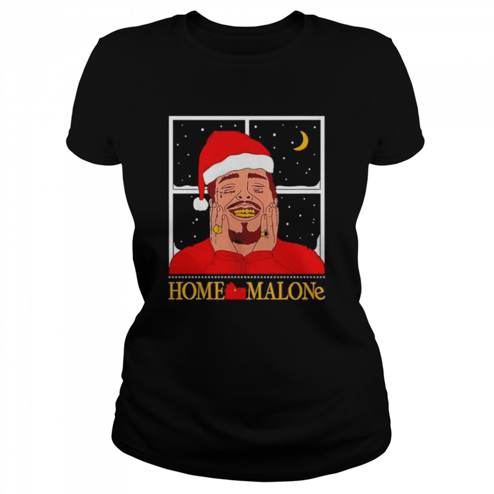 Home Malone Christmas Ornament Sweater  Classic Women's T-shirt
