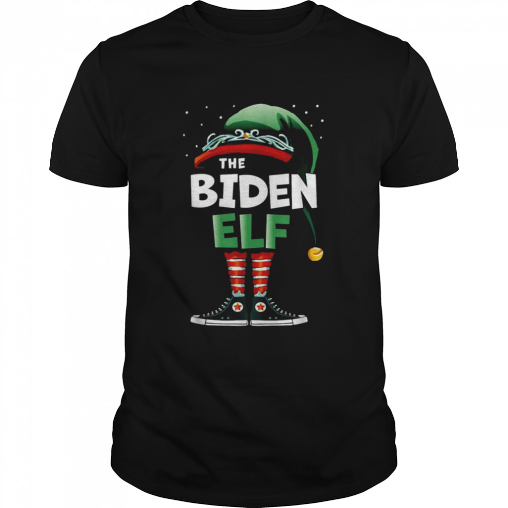 The Biden Elf Family Matching Christmas 2021 shirt Classic Men's T-shirt