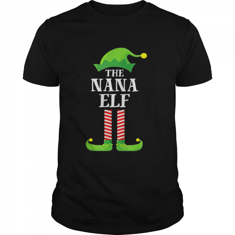 The Nana ELF Gift For Grandma Christmas Sweater  Classic Men's T-shirt