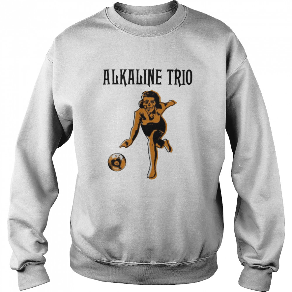 Alkaline Trio Merch Bowling Tee Unisex Sweatshirt