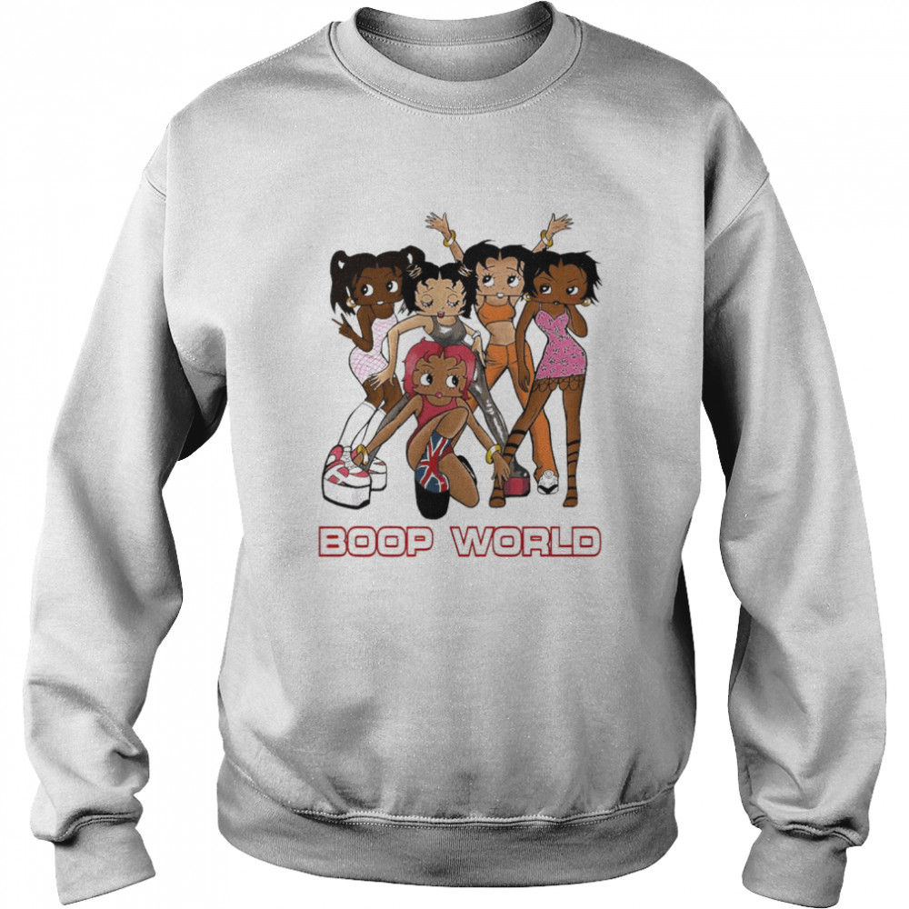 Black Boop Spice Boop World Unisex Sweatshirt