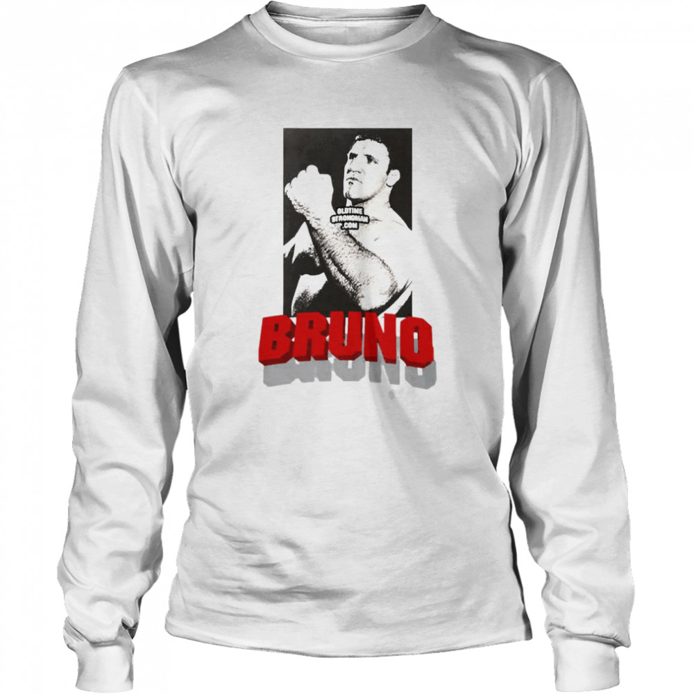 Bruno Sammartino Oldtime Strongman Long Sleeved T-shirt