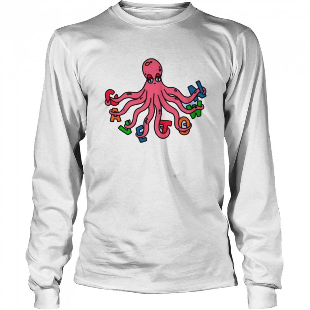 Cave Town Store Octopus Long Sleeved T-shirt