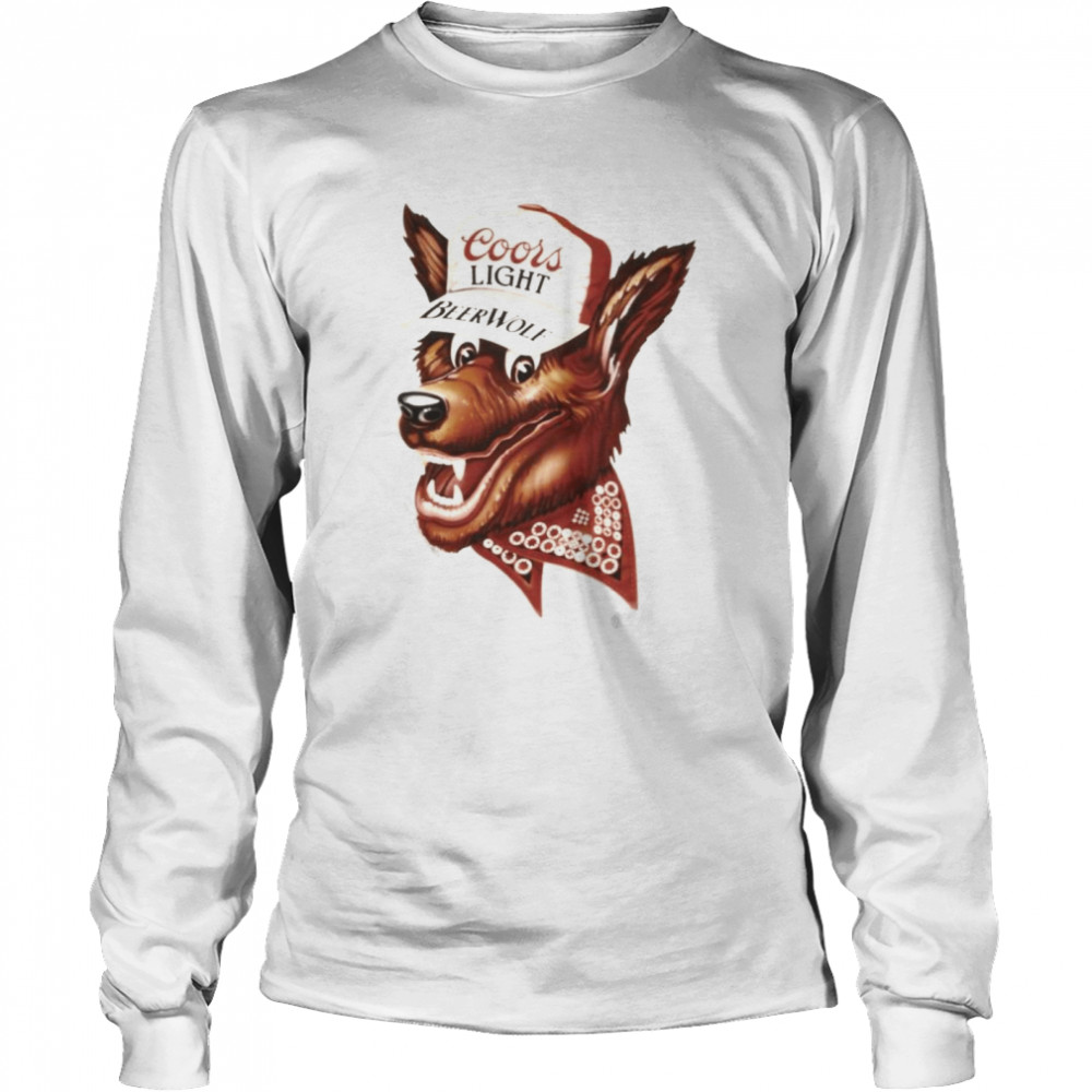 Coors Light Beer Wolf Long Sleeved T-shirt