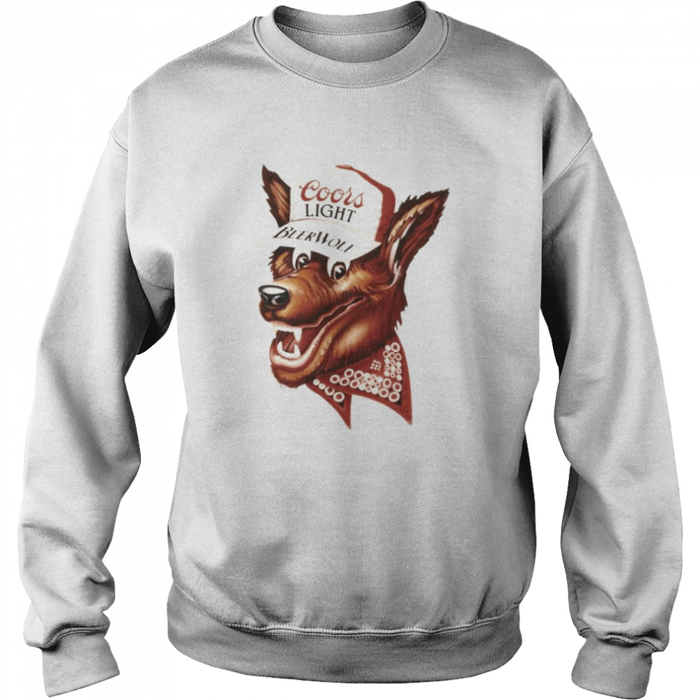 Coors Light Beer Wolf Unisex Sweatshirt