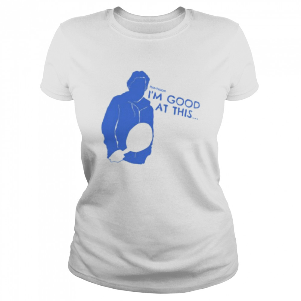 Dwpoop Store Ha Hooo I’m Good At This Doctor Who Poop shirt Classic Women's T-shirt