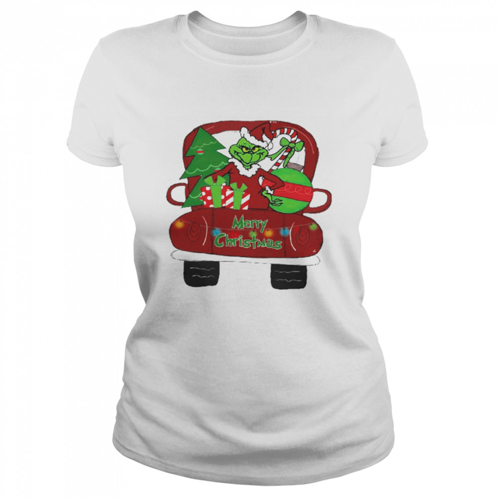 Grinch Merry Christmas Classic Women's T-shirt