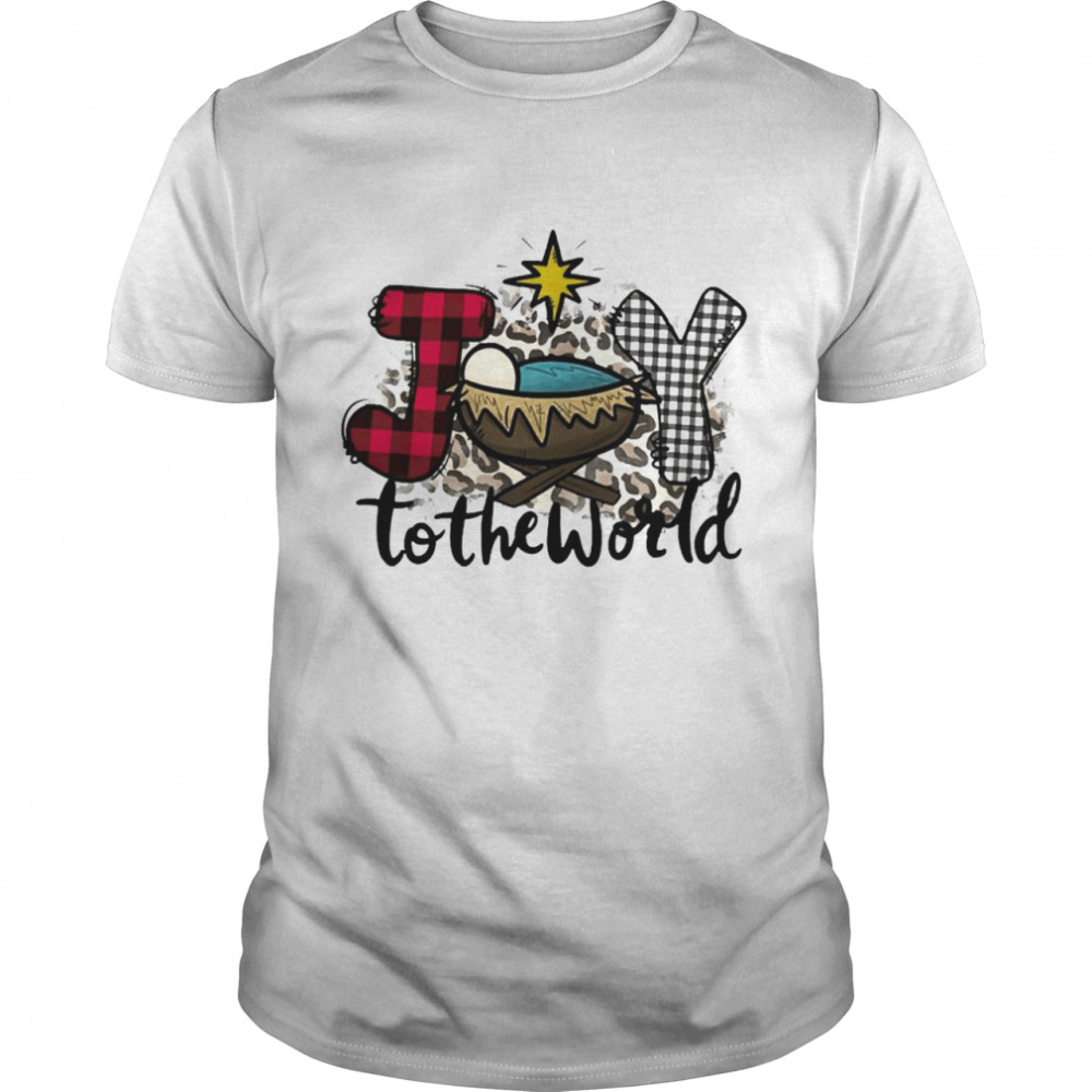 Joy To The World Christmas Sweater Classic Men's T-shirt