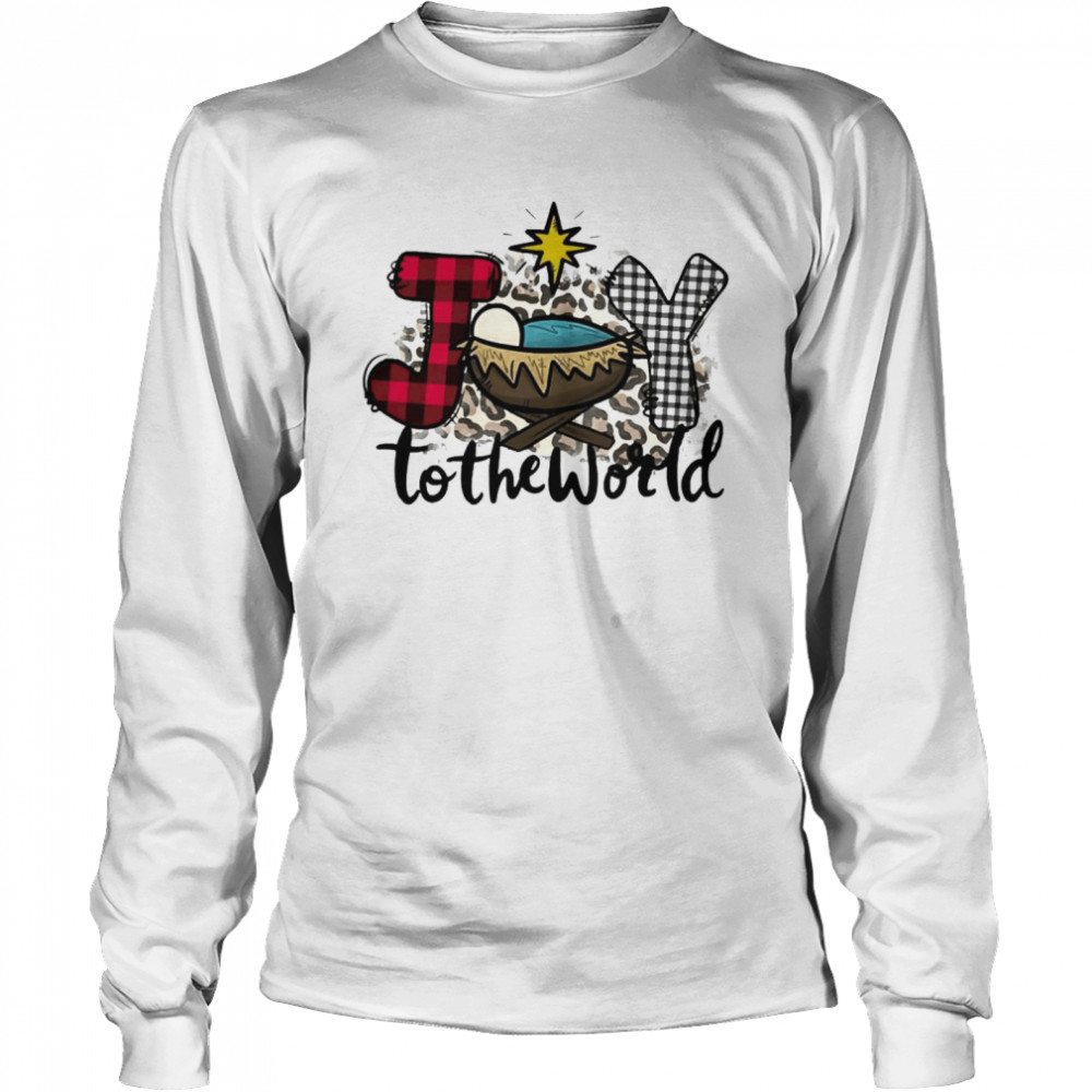 Joy To The World Christmas Sweater Long Sleeved T-shirt