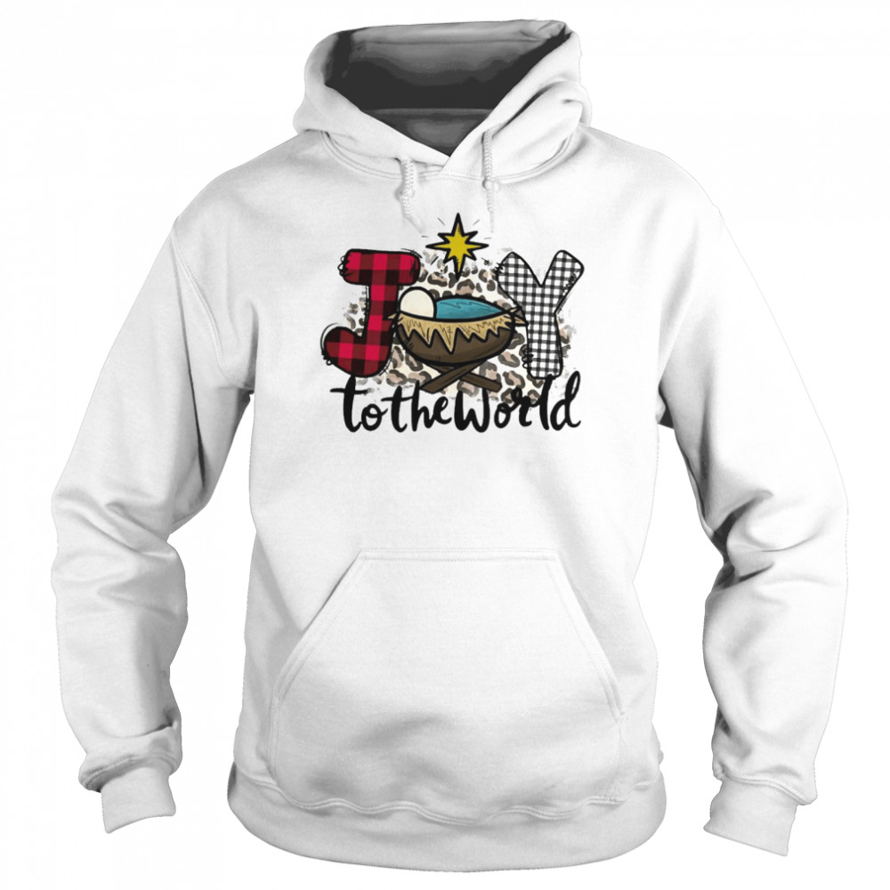 Joy To The World Christmas Sweater Unisex Hoodie