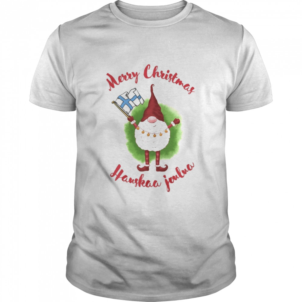 Merry christmas hauskaa joulua shirt Classic Men's T-shirt