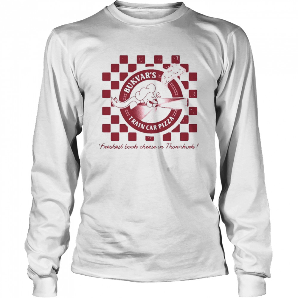 Naddpod Bukvar’s Pizza Long Sleeved T-shirt