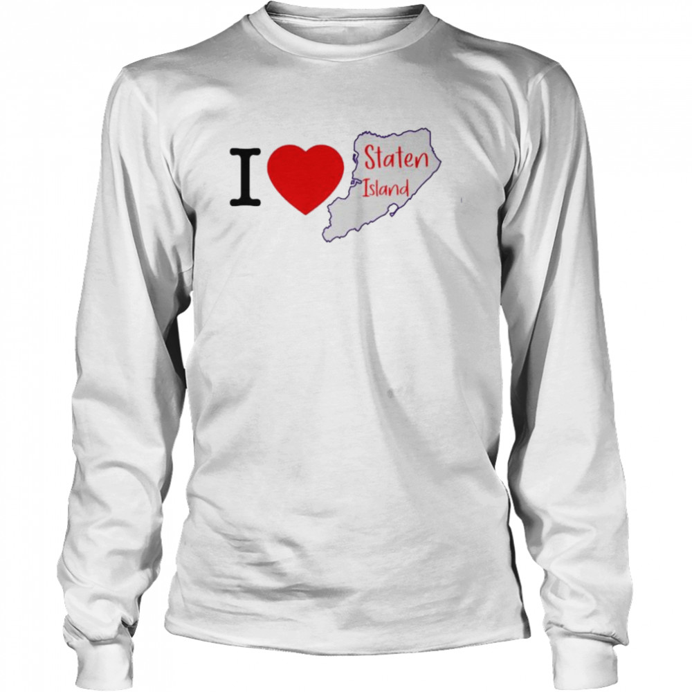 Pete Davidson I Love Staten Island T-shirt Long Sleeved T-shirt