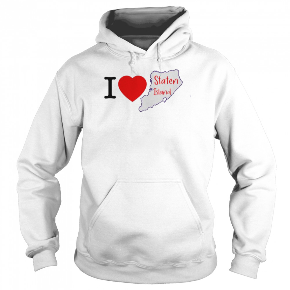 Pete Davidson I Love Staten Island T-shirt Unisex Hoodie