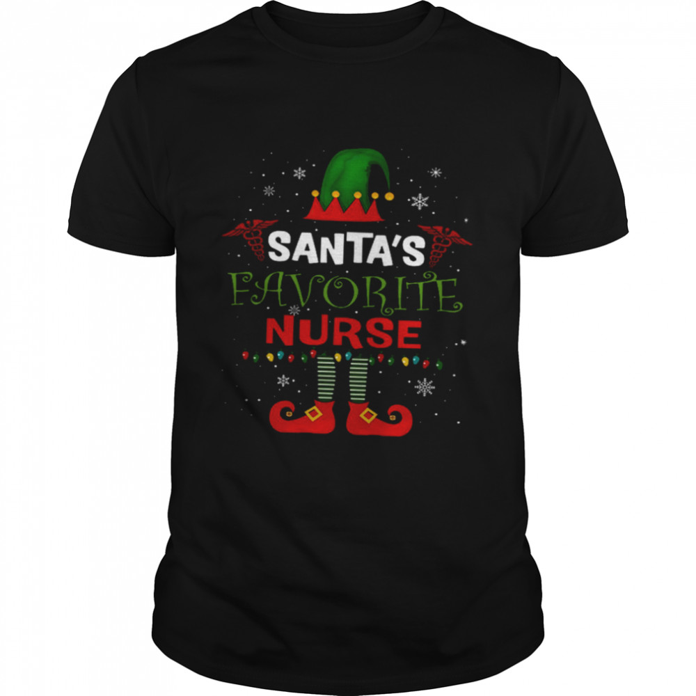Santa’s Favorite Nurse Shirt