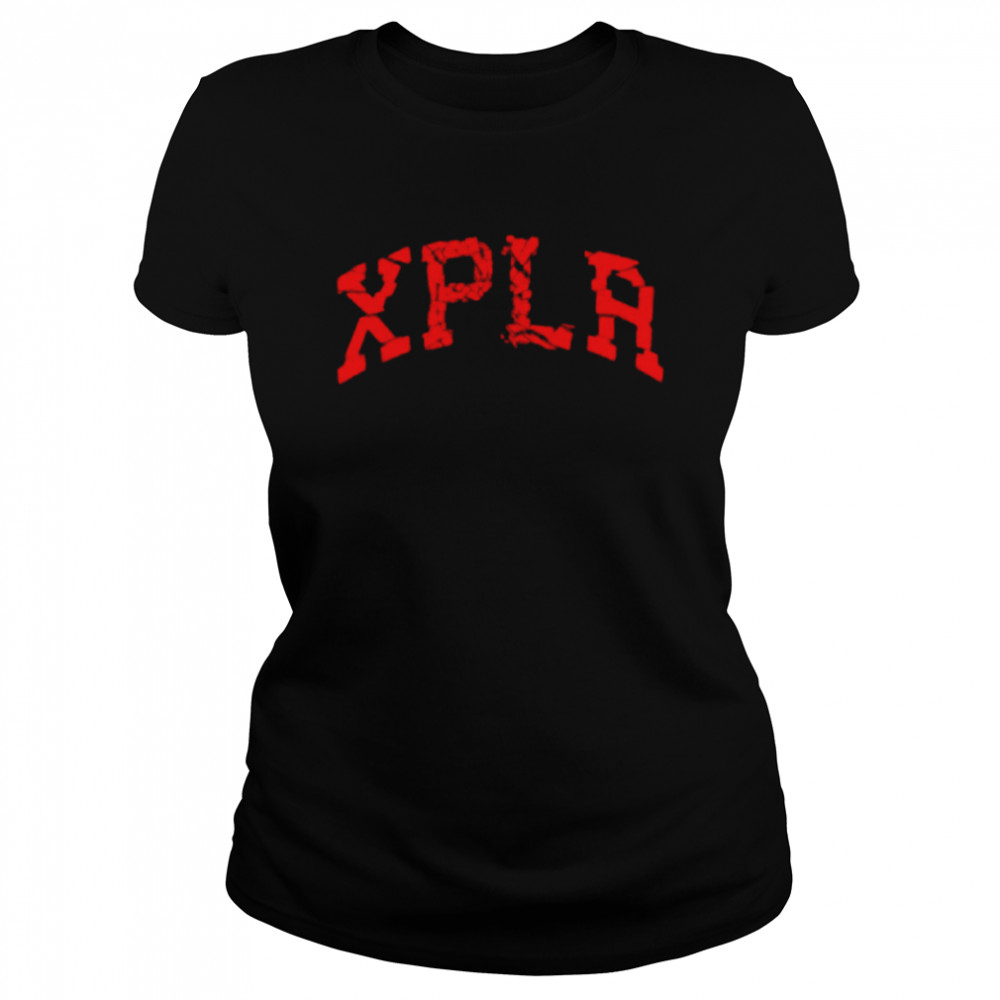 Xplr Shatter Black T-shirt Classic Women's T-shirt