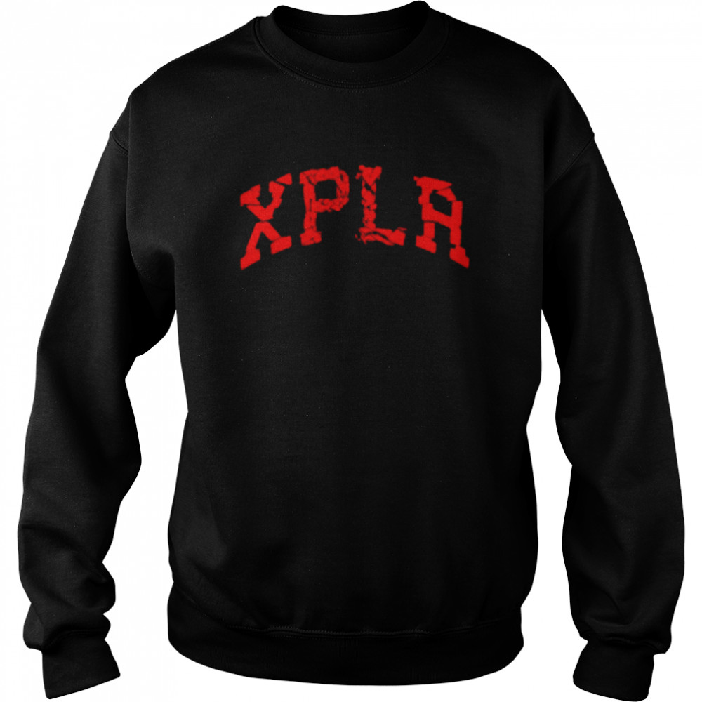 Xplr Shatter Black T-shirt Unisex Sweatshirt