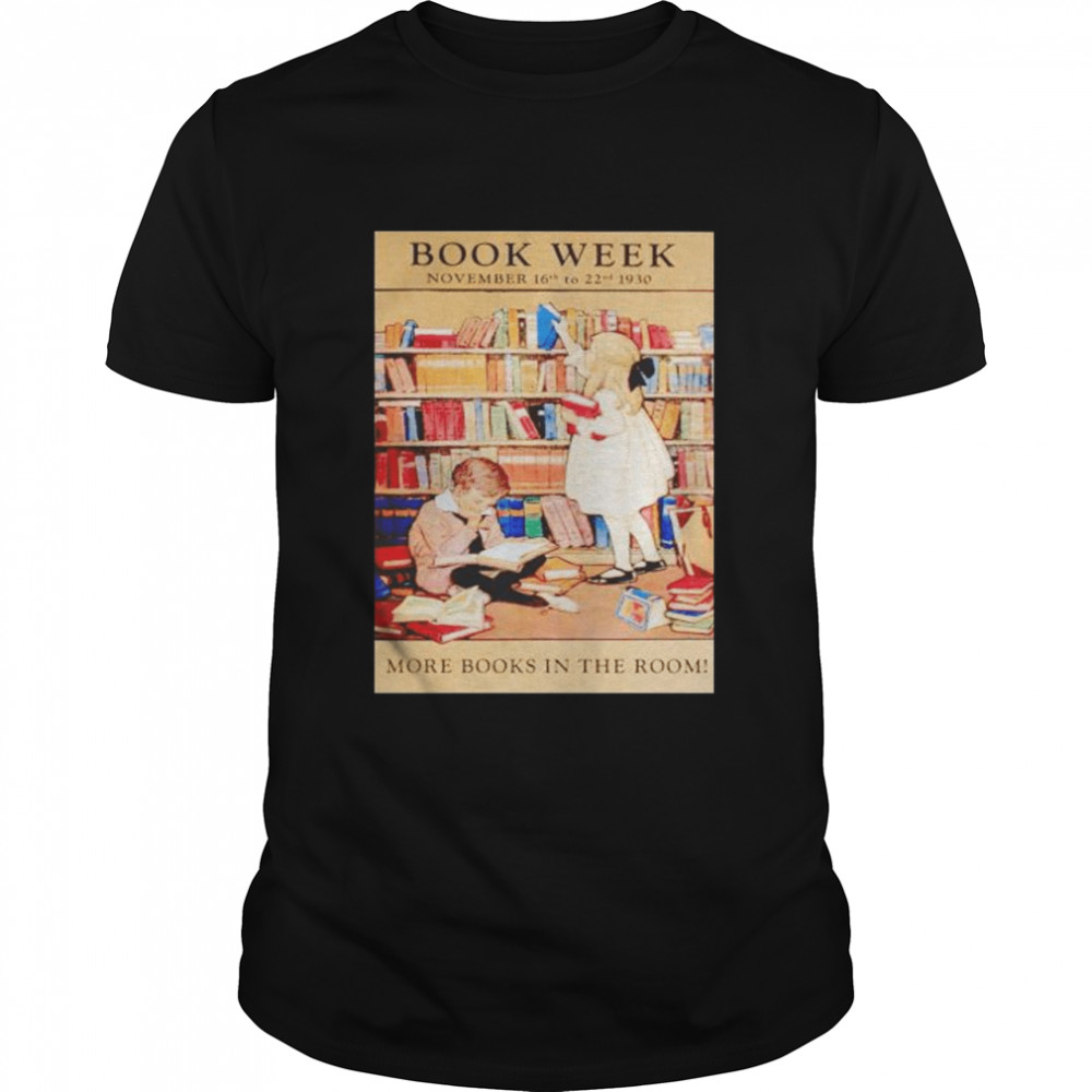 book week more books in the room shirt Classic Men's T-shirt